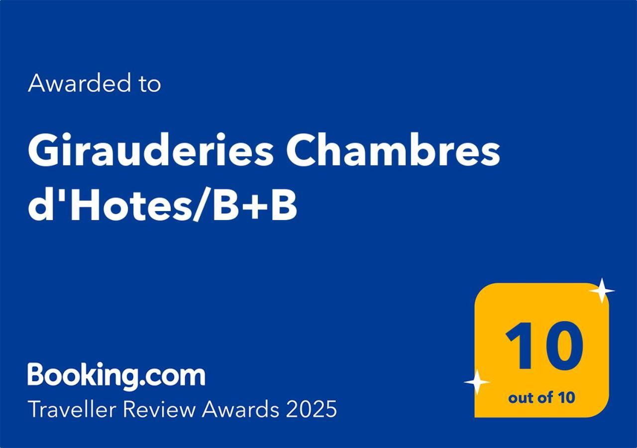Girauderies Chambres D'Hotes/B+B Floirac  Kültér fotó